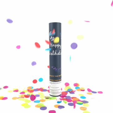 Chine Nouveauté Air Poppers comprimé Custom Party Popper avec des confettis de papier pour les enfants anniversaire